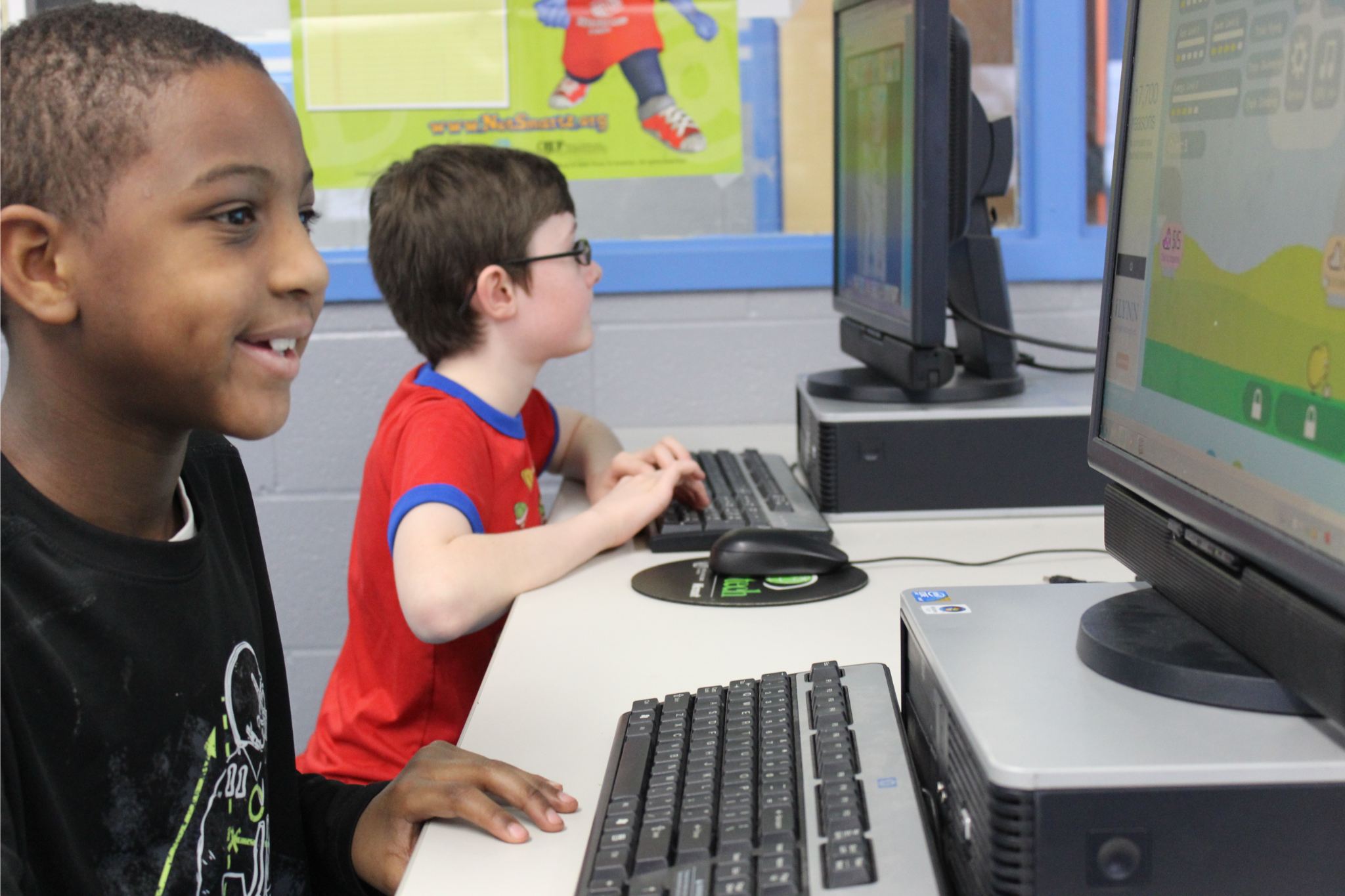 Kids enjoying Niagara Falls before and after school program