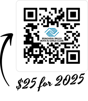 QR Code for Niagara Falls Boys and Girls Club donations